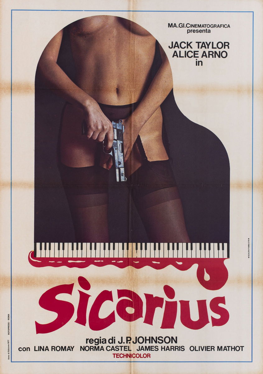 Sicarius - Febbre di sesso - Manifesto 1