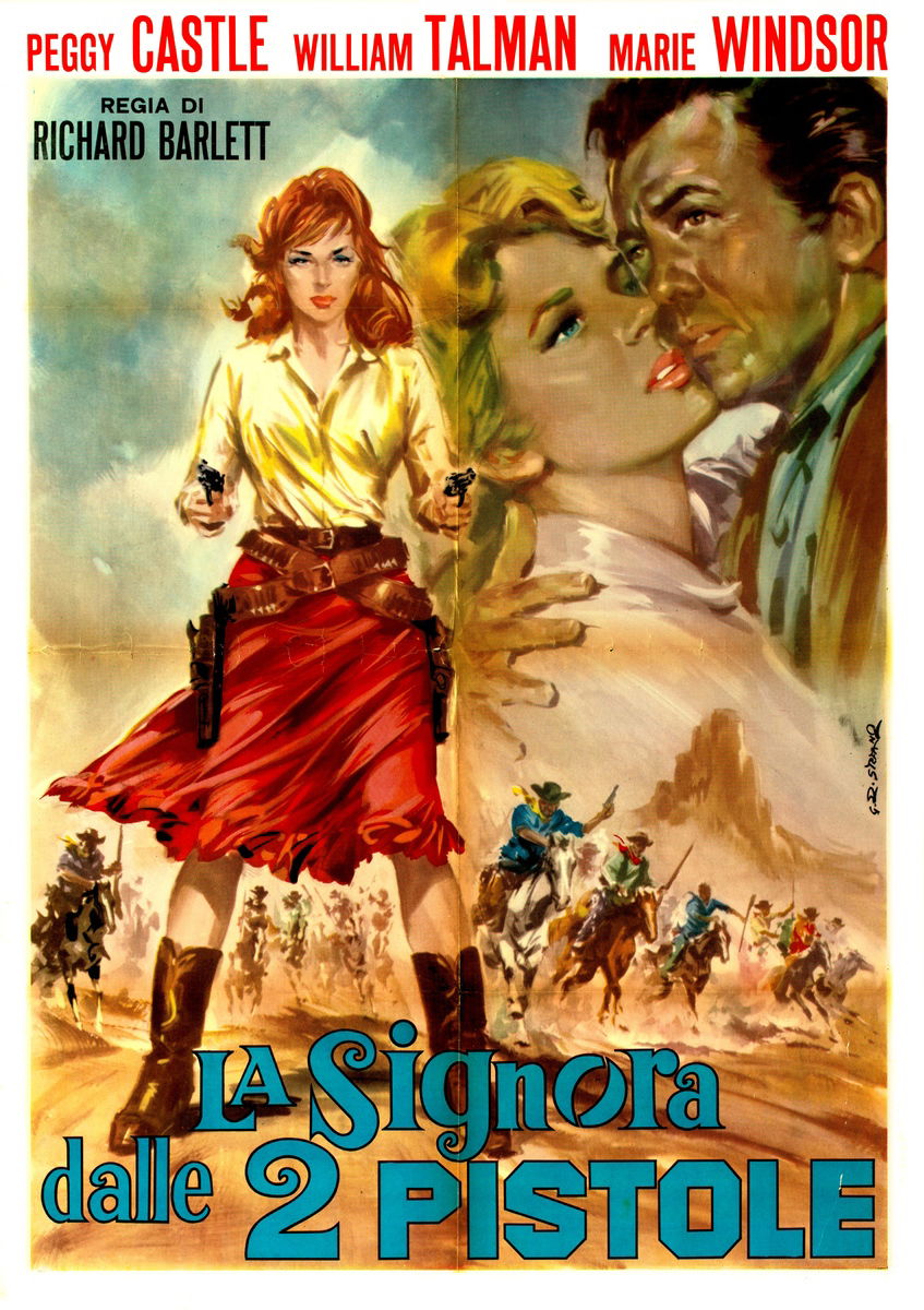 La signora dalle due pistole - Manifesto 1