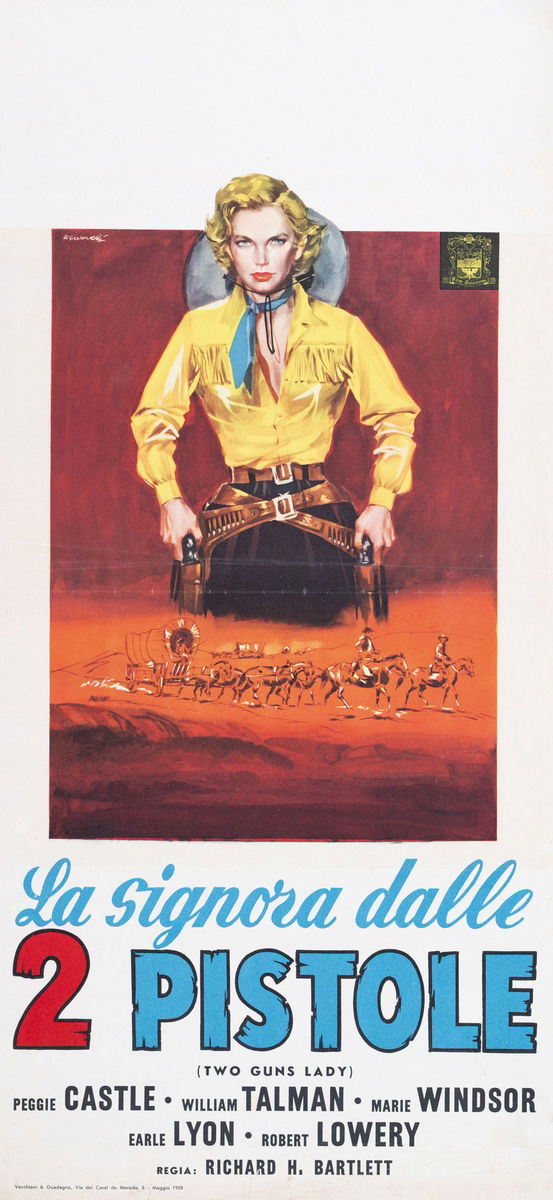 La signora dalle due pistole - Locandina 1
