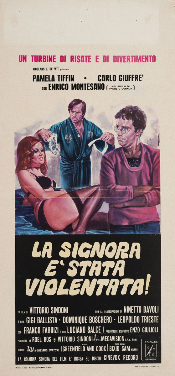 The Lady Has Been Raped - Lobby Card 1