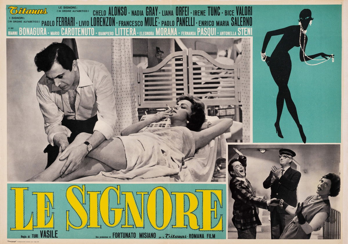 Le signore - Fotobusta 1