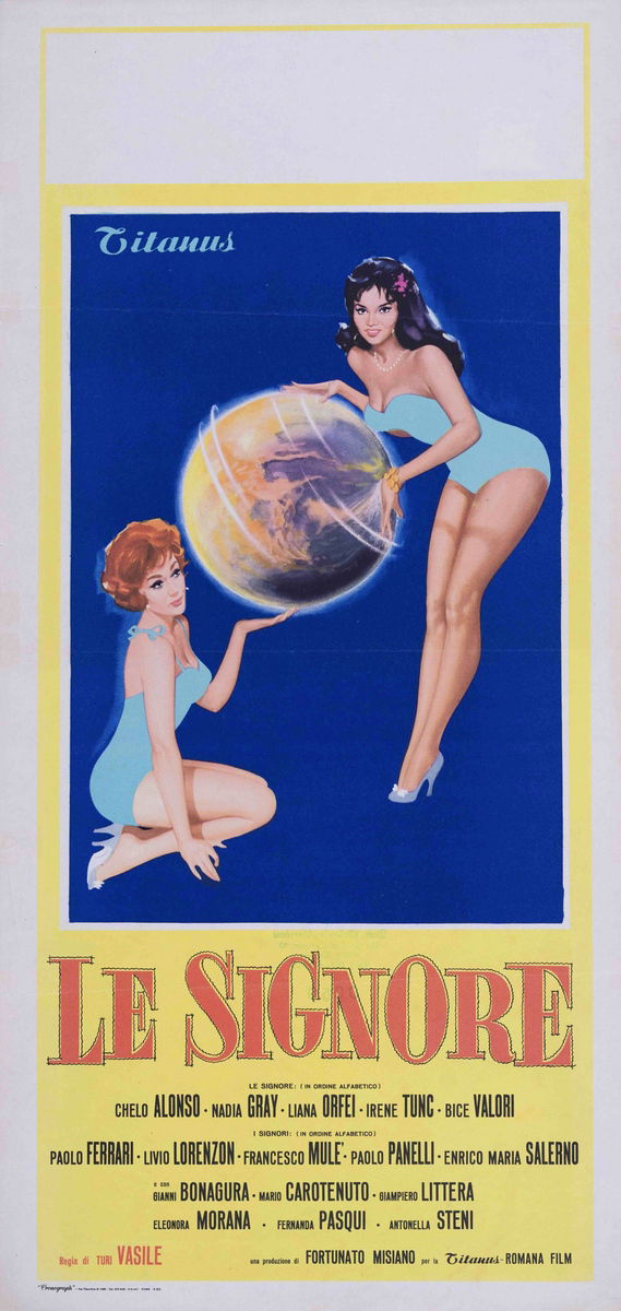 Le signore - Lobby Card 1