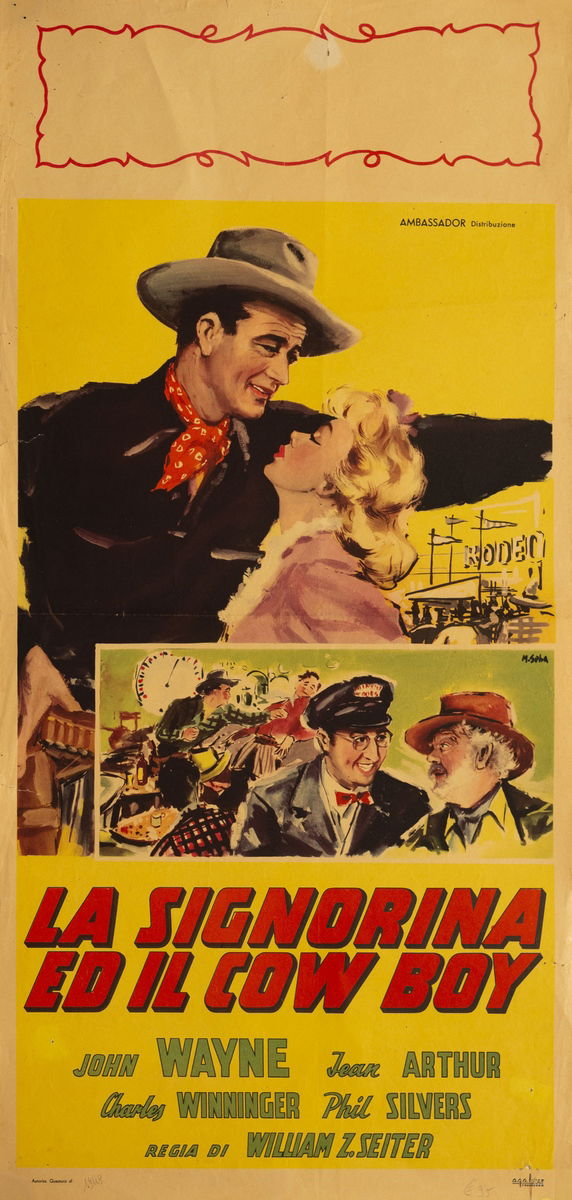 A Lady Takes a Chance - Lobby Card 1