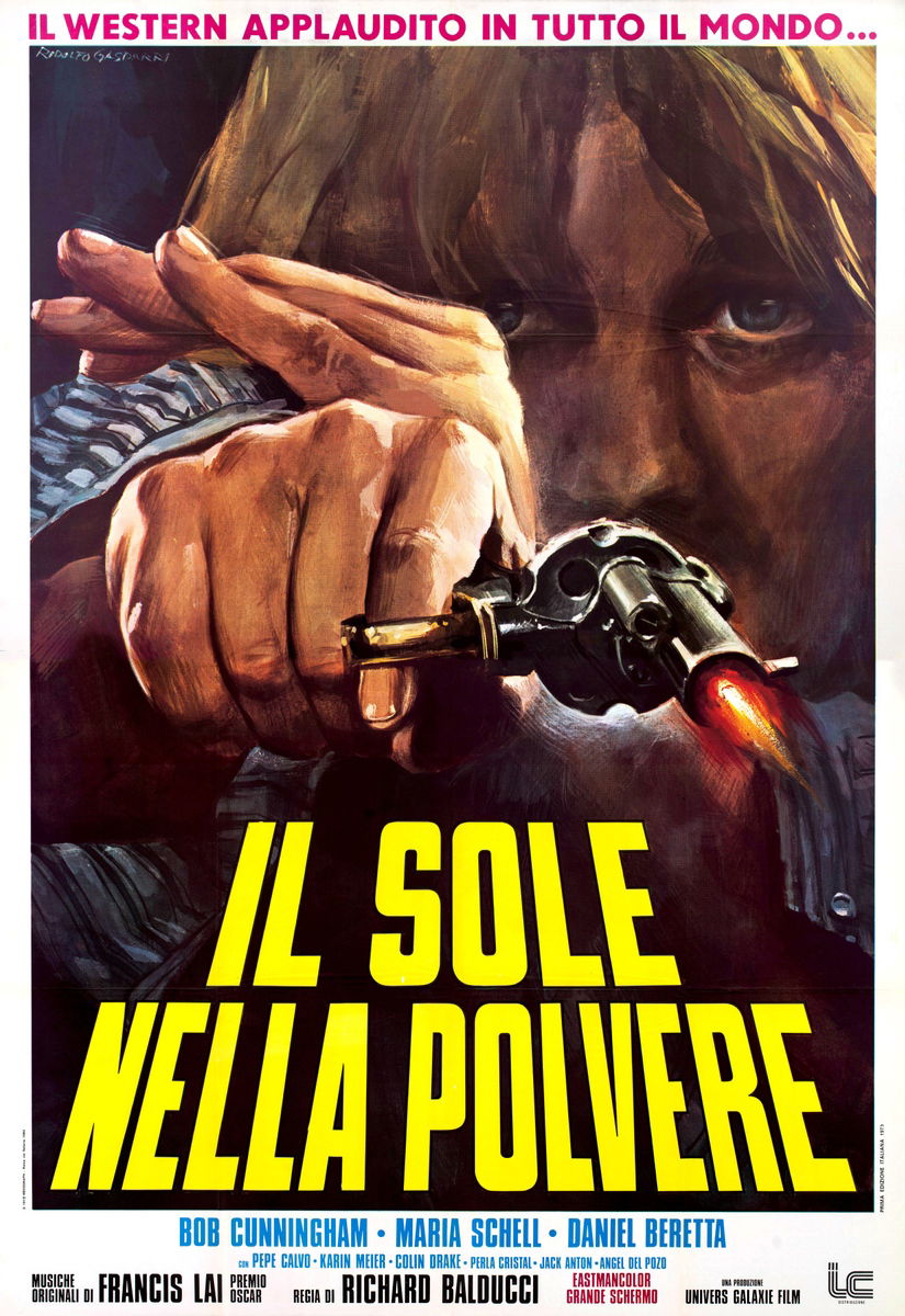 Il sole nella polvere - Manifesto 1