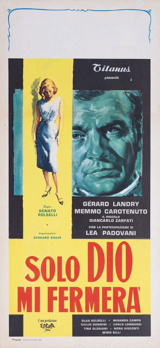 Solo Dio mi fermerà - Locandina 1