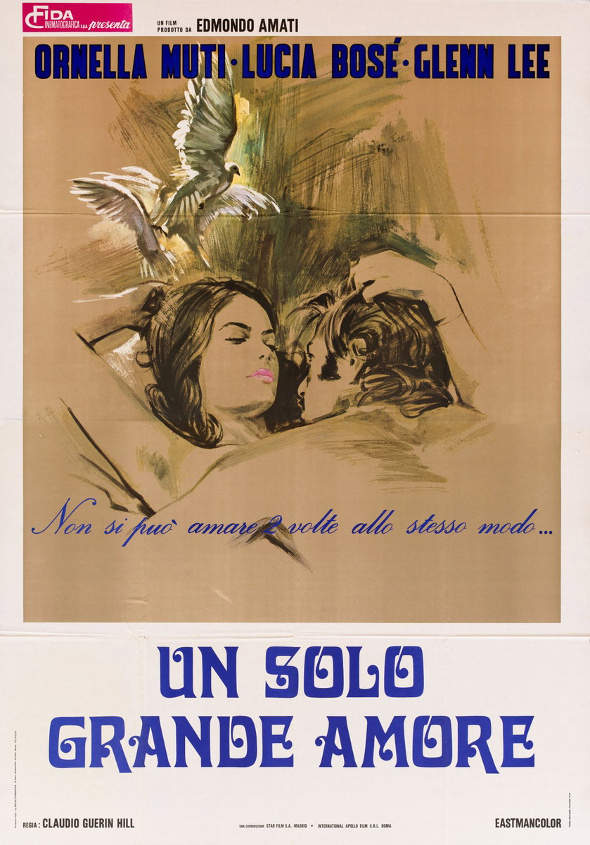Manifesto 2 per il film Un solo grande amore (1972)