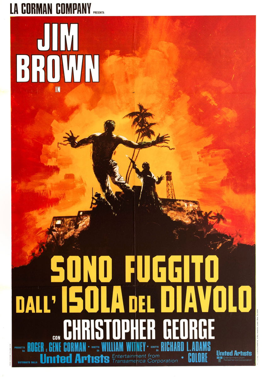 Sono fuggito dall'Isola del Diavolo - Manifesto 1