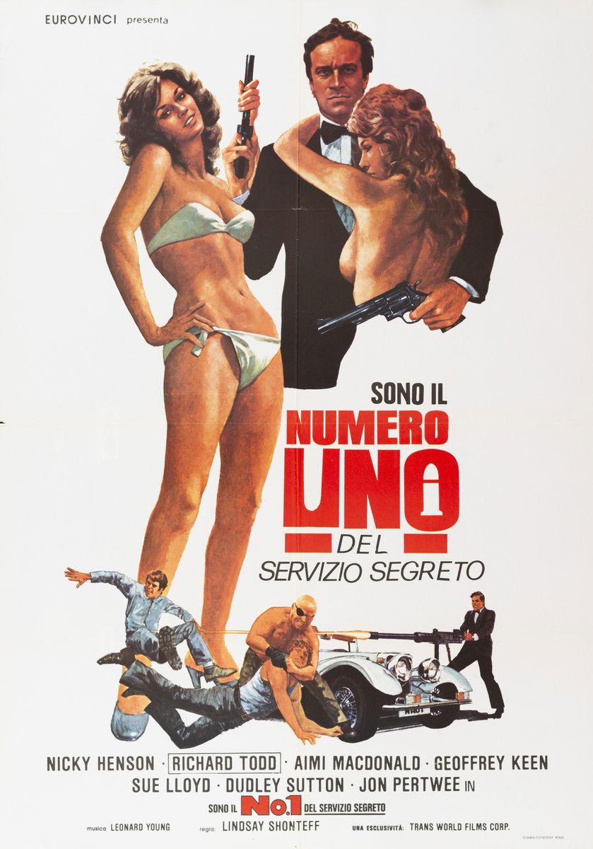 Sono il n. 1 del servizio segreto - Manifesto 1