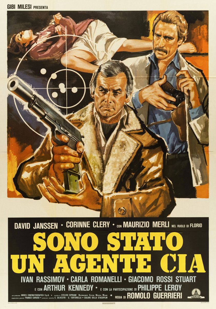 Manifesto 2 per il film Sono stato un agente C.I.A. (1978)