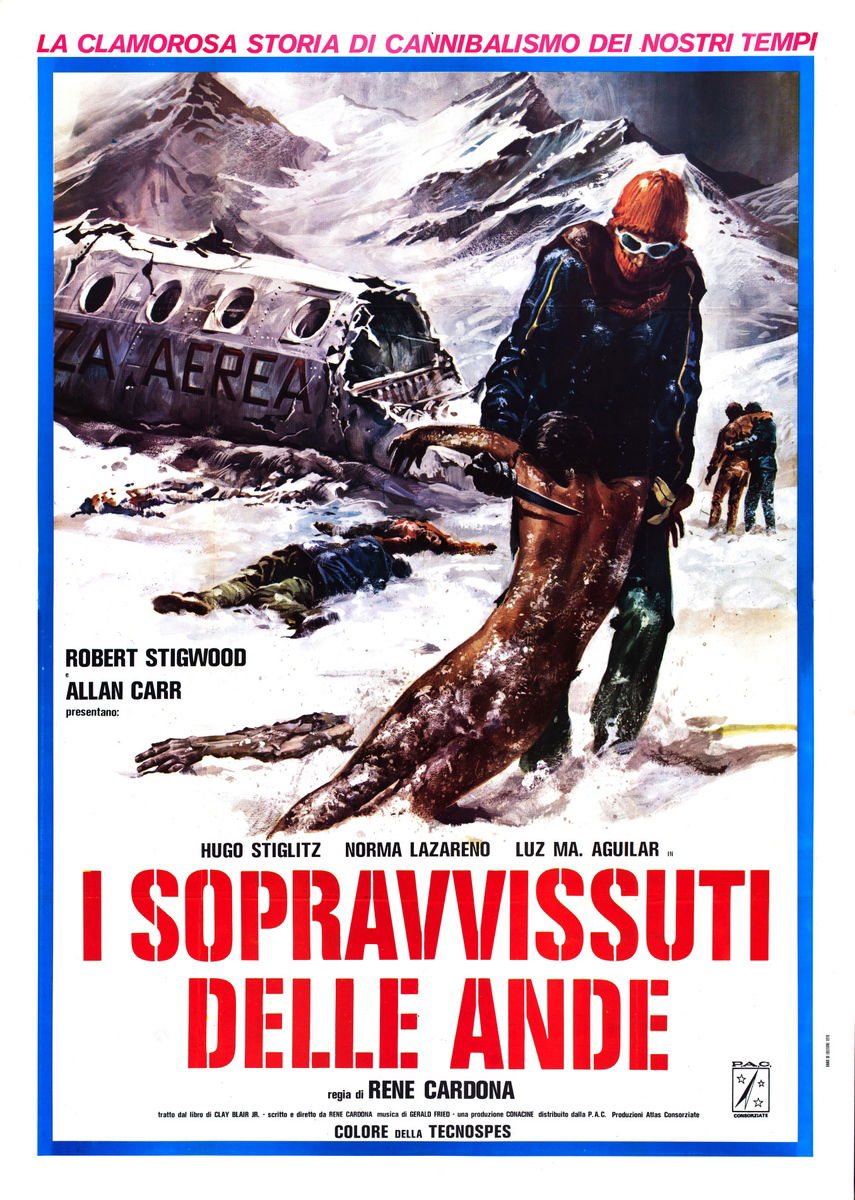 I sopravvissuti delle Ande - Manifesto 1