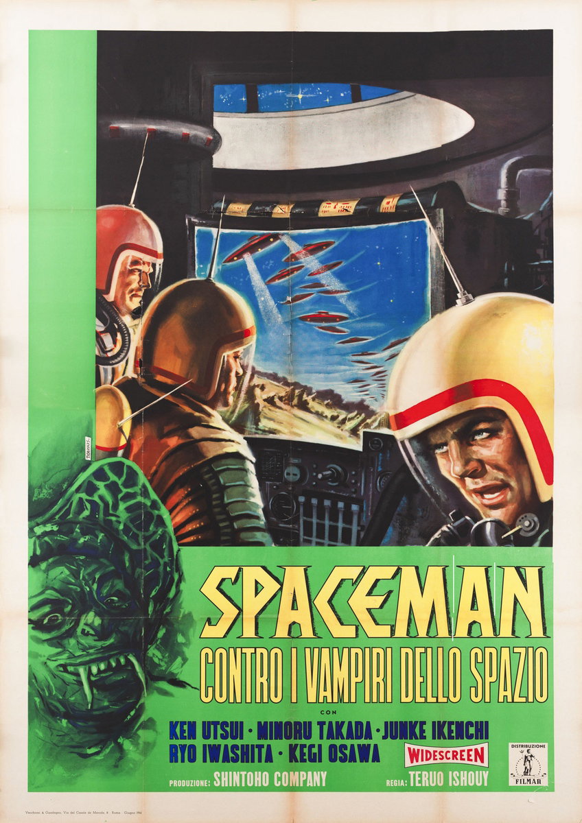 Spaceman contro i vampiri dello spazio - Manifesto 1