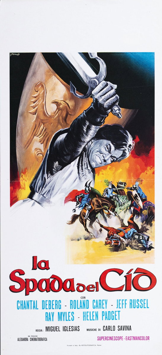 The Sword of El Cid - Locandina 2
