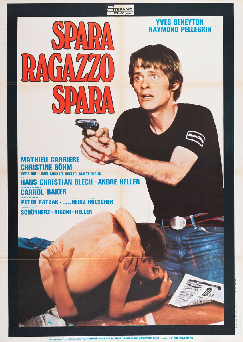 Spara ragazzo spara - Manifesto 1