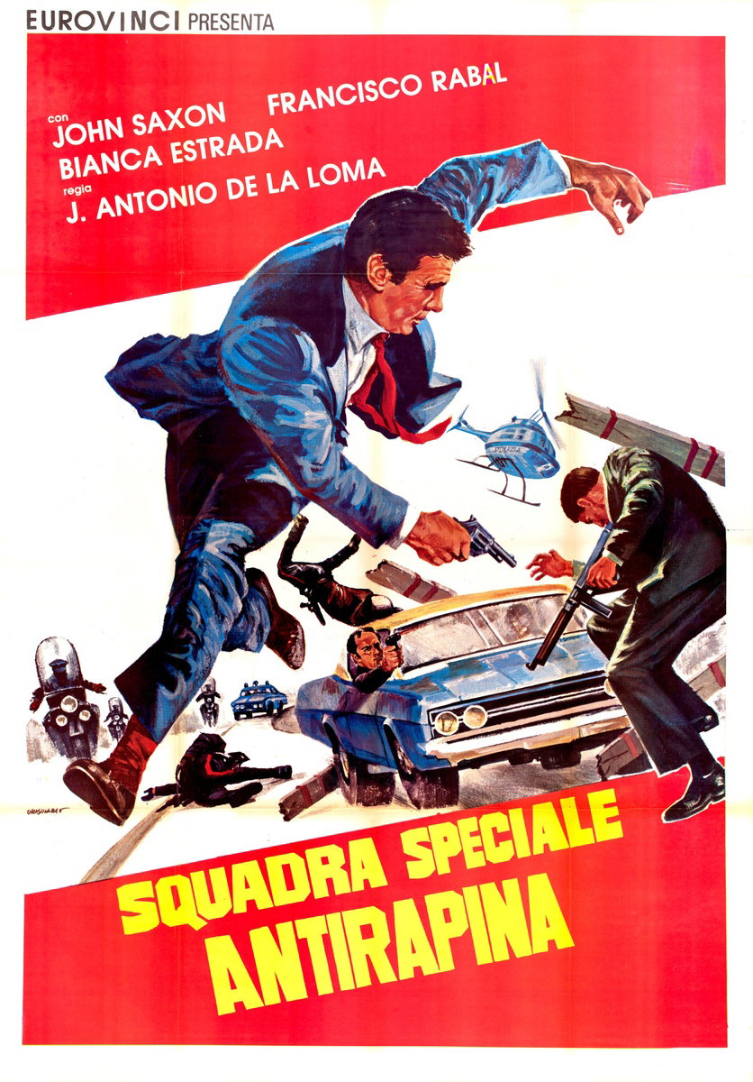 Manifesto 2 per il film Squadra speciale antirapina (1975), dipinto da Originario