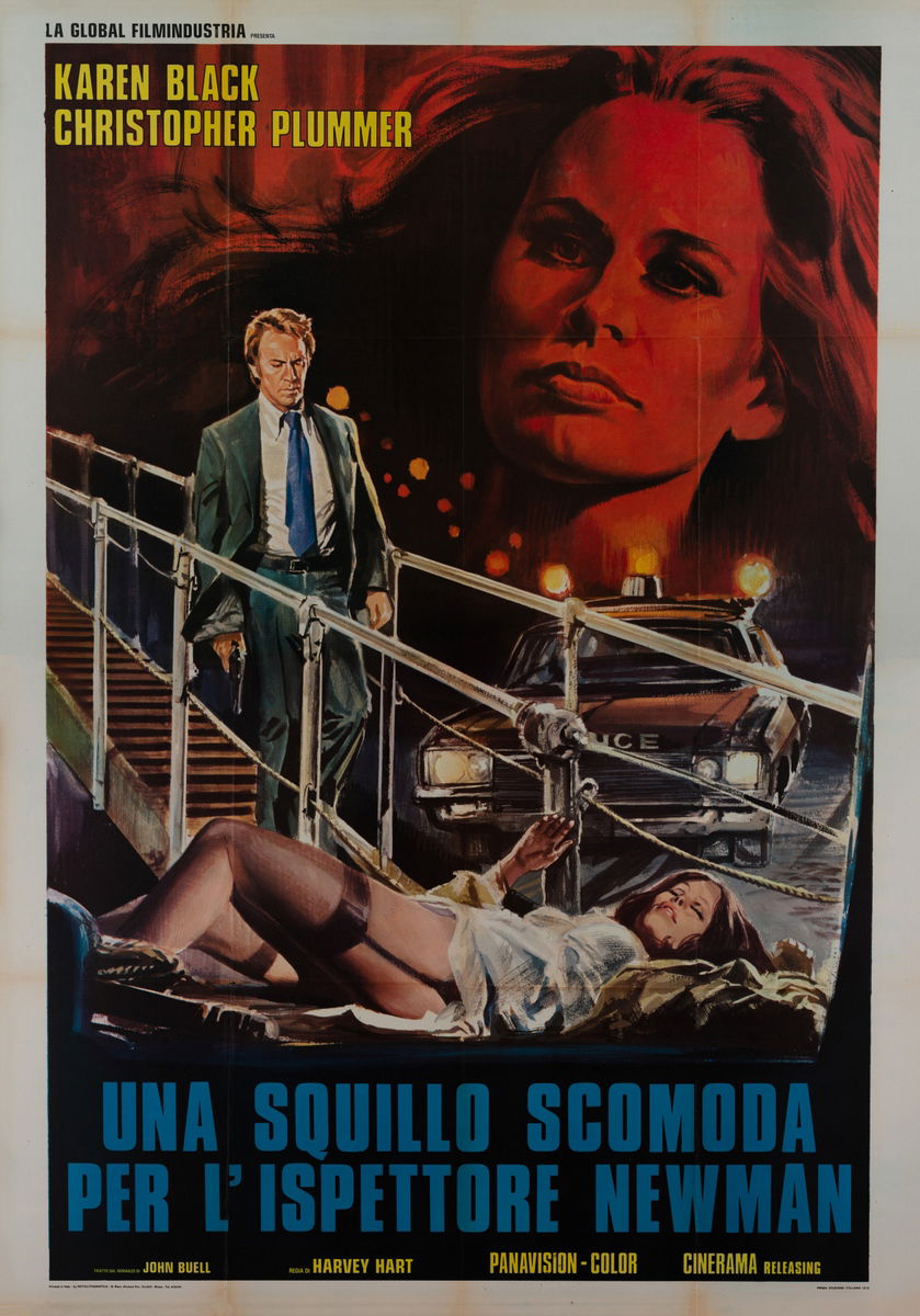 Una squillo scomoda per l'ispettore Newman - Manifesto 1