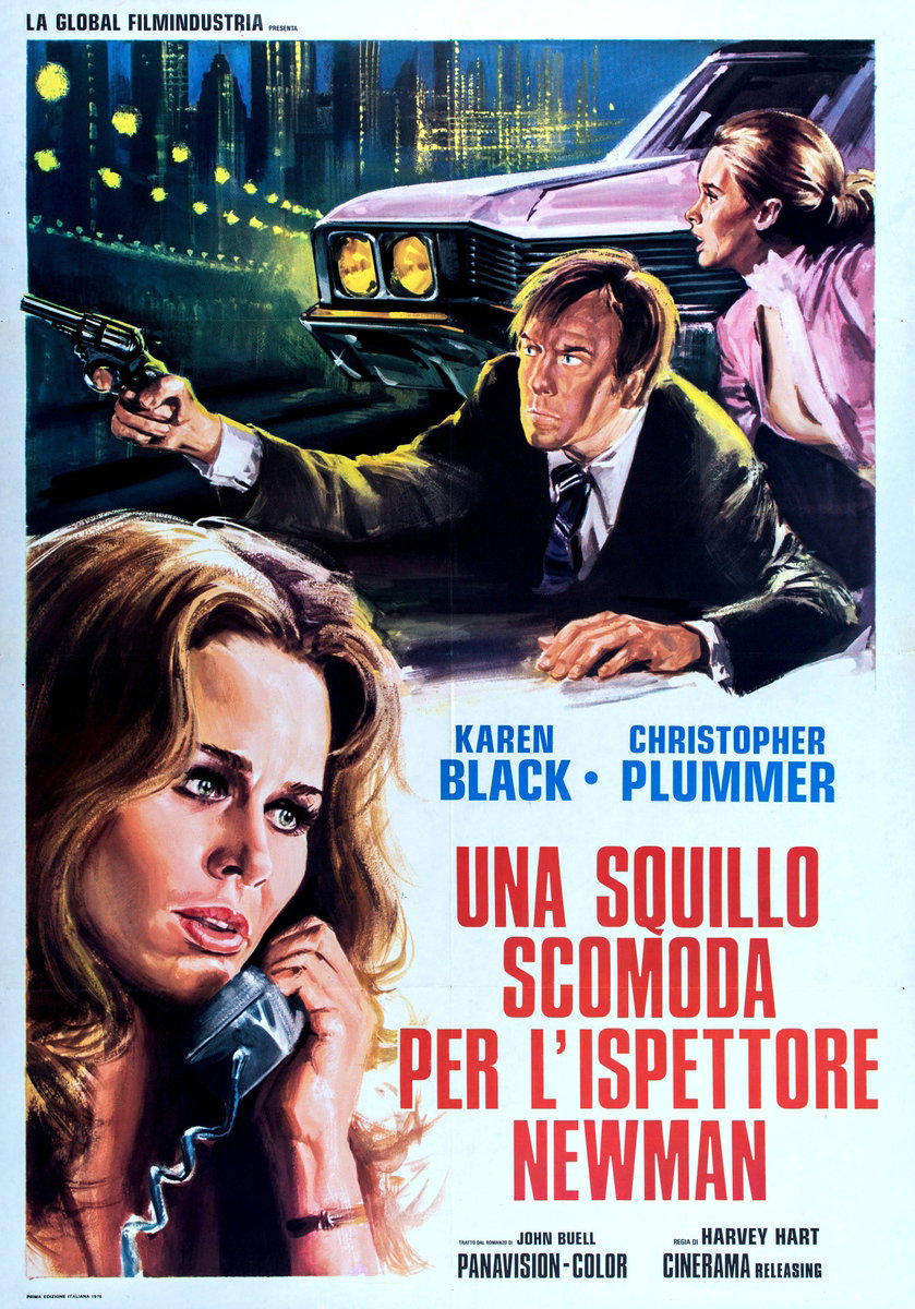 Una squillo scomoda per l'ispettore Newman - Manifesto 2