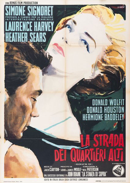 La strada dei quartieri alti