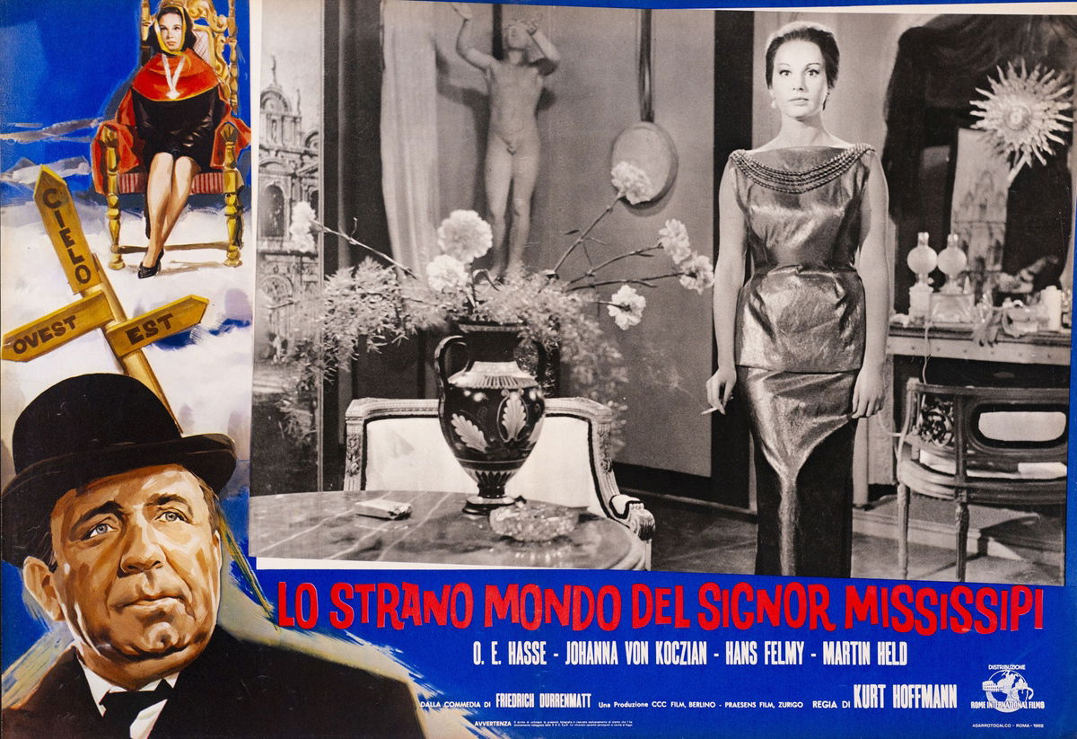 Lo strano mondo del signor Mississippi - Fotobusta 1