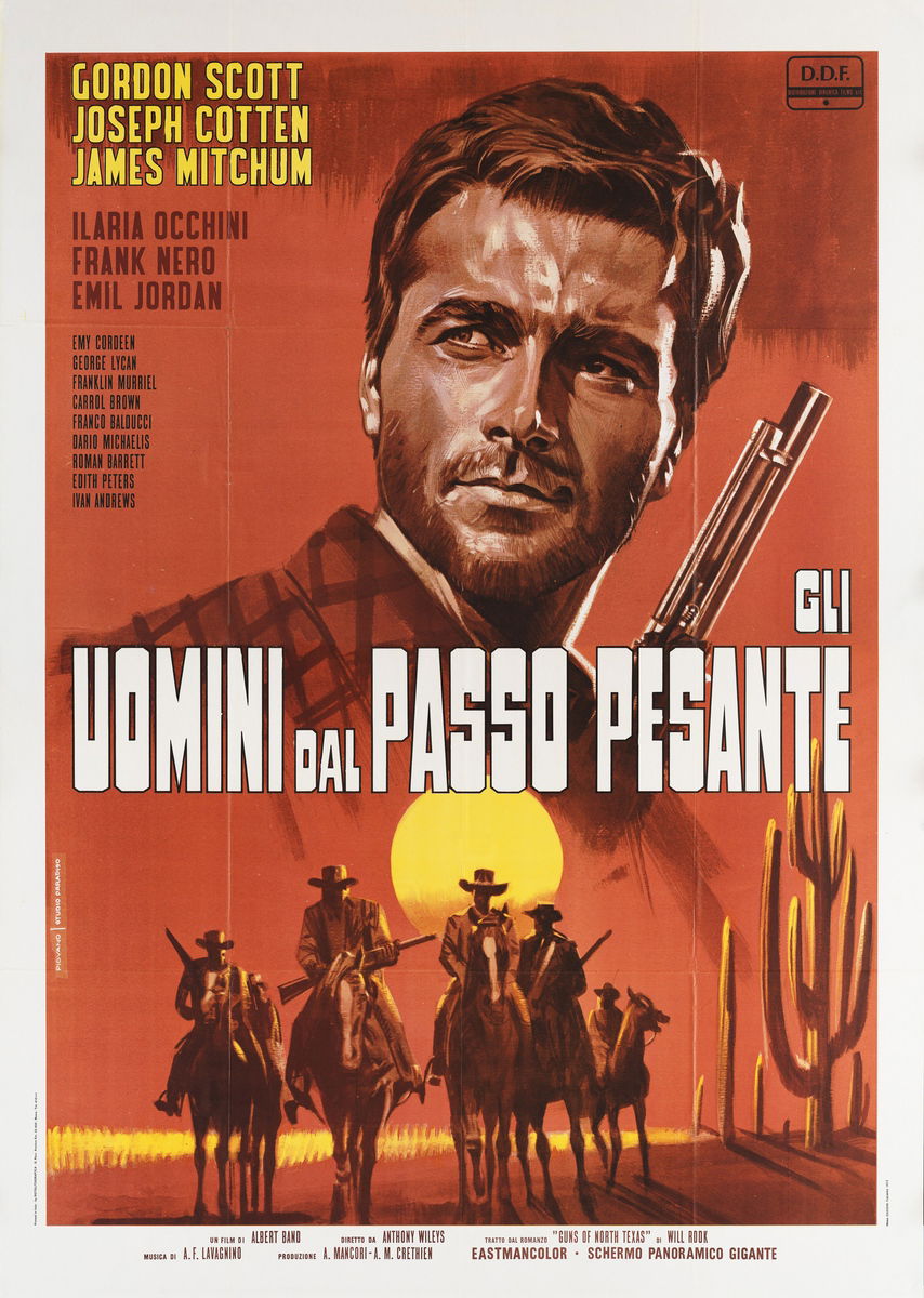 Gli uomini dal passo pesante - Manifesto 1