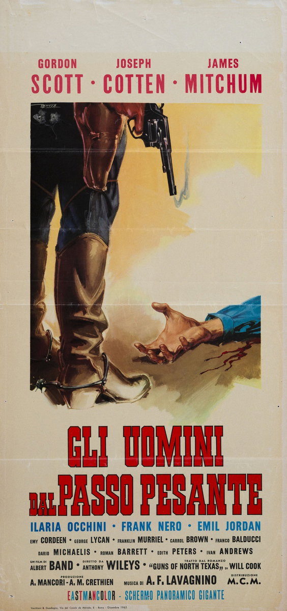 Gli uomini dal passo pesante - Locandina 2