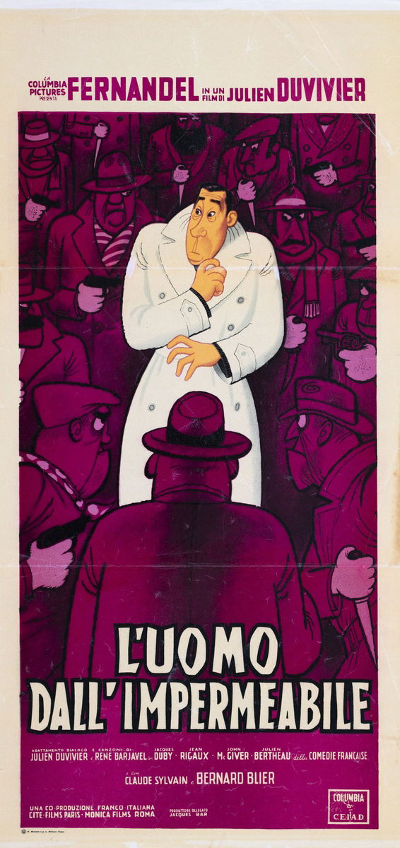 L'uomo dall'impermeabile - Locandina 1