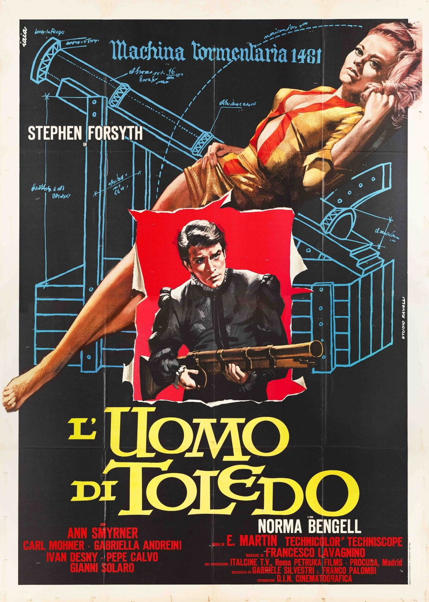 Poster 2 for the film The Captain from Toledo (1965)