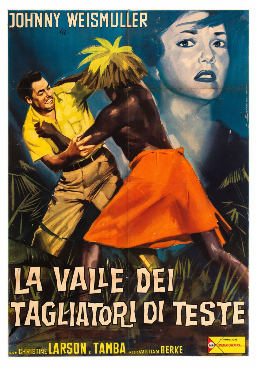 La valle dei tagliatori di teste - Manifesto 1