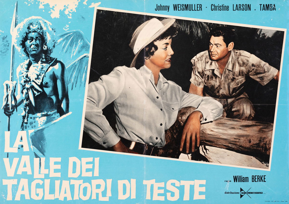 Valley of Head Hunters - Fotobusta 1