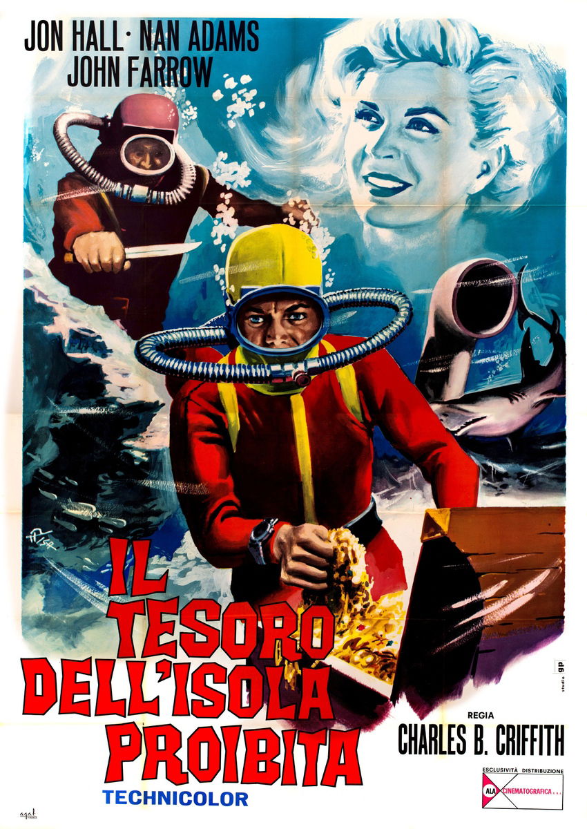 Il tesoro dell'isola proibita - Poster 1