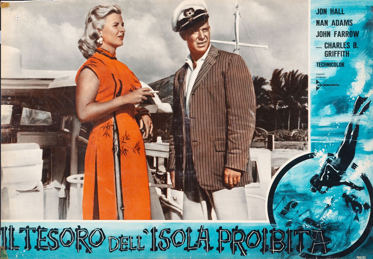 Il tesoro dell'isola proibita - Fotobusta 1