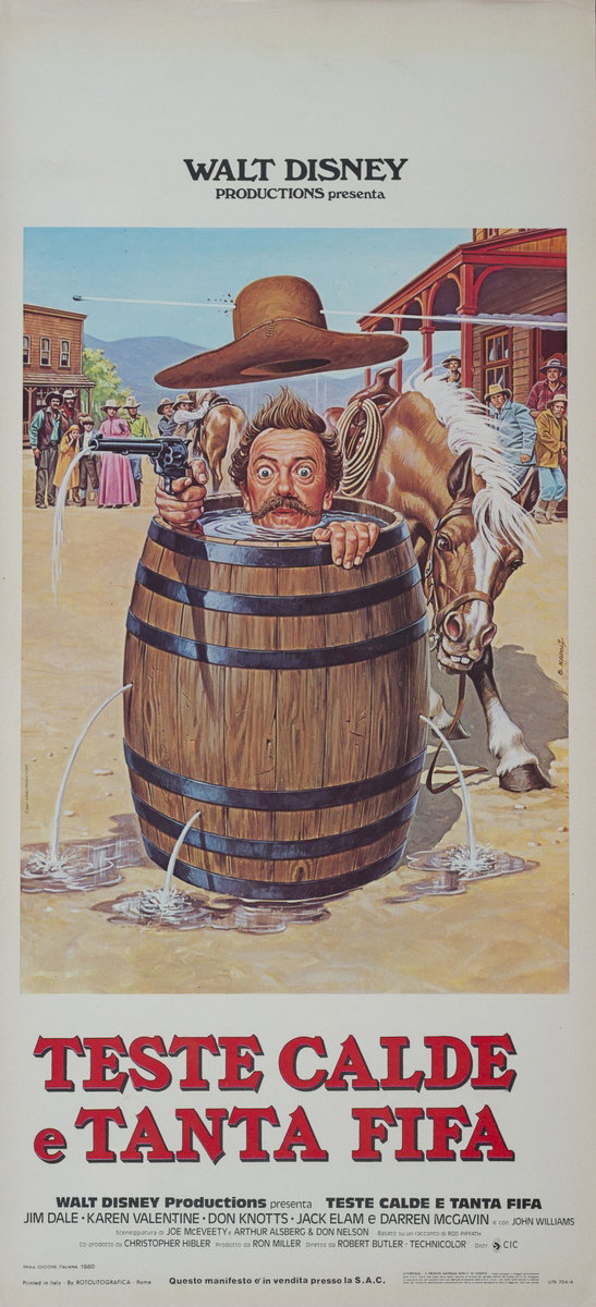 Hot Lead & Cold Feet - Lobby Card 1