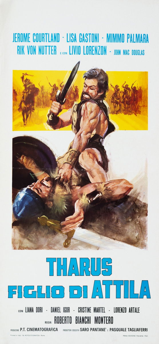 Colussus and the Huns - Lobby Card 1