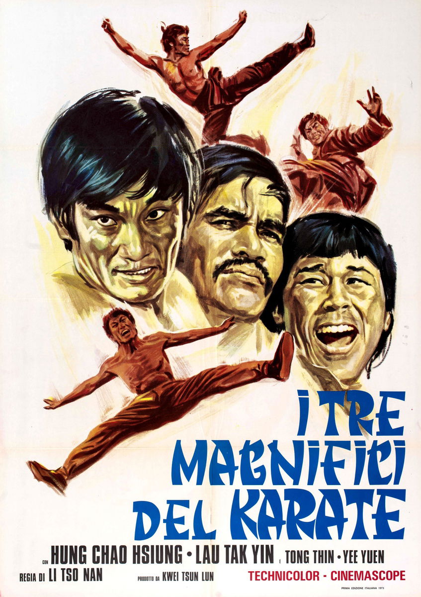 I tre magnifici del karatè - Manifesto 1