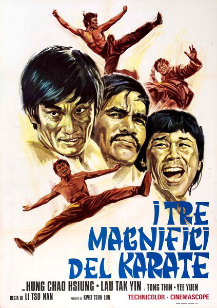 I tre magnifici del karatè