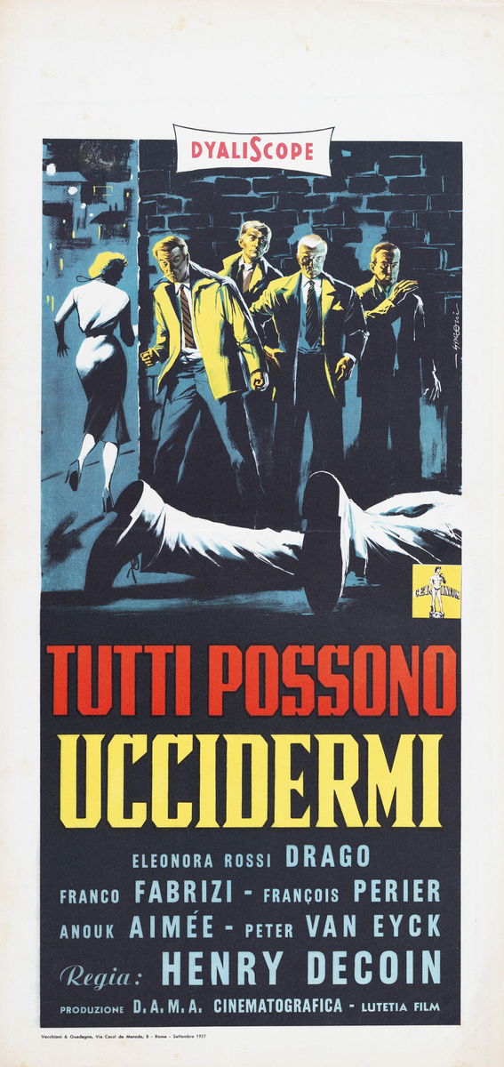 Tutti possono uccidermi - Locandina 1