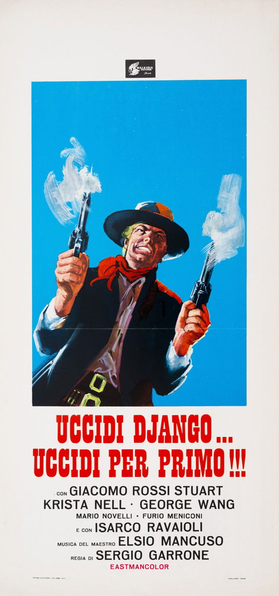 Kill Django...Kill First - Lobby Card 1