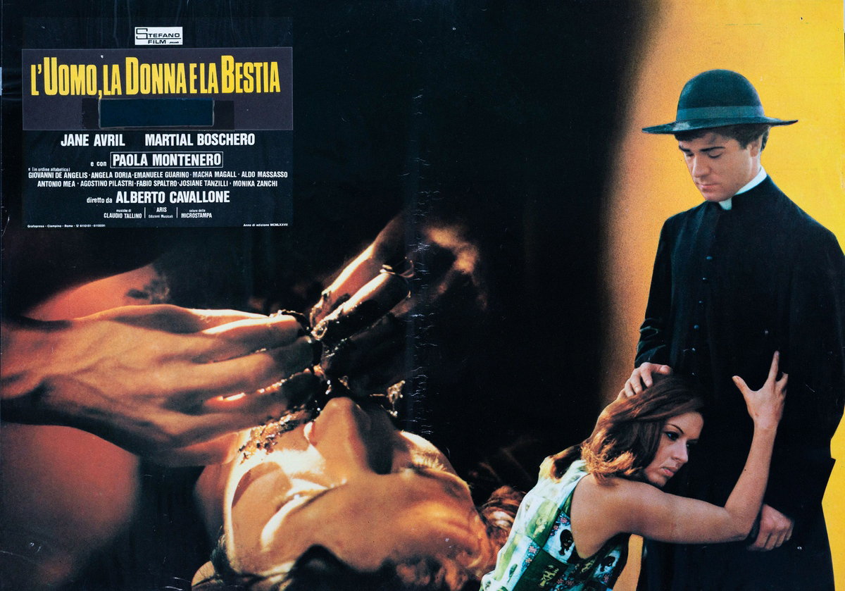 Lobby Card 2 for the film Man, Woman and Beast (1977)