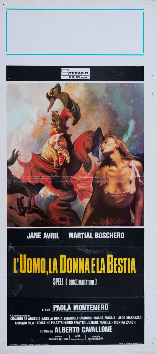 Man, Woman and Beast - Lobby Card 1