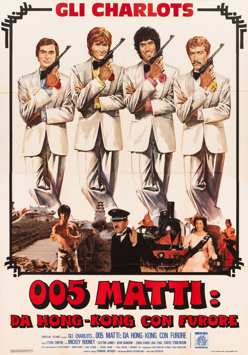Manifesto 2 per il film 005 matti: da Hong-Kong con furore (1975)