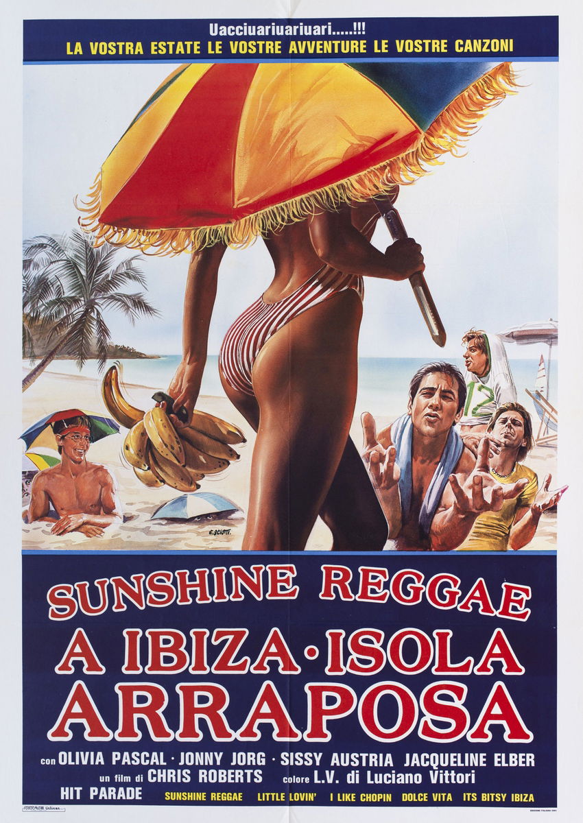 Sunshine reggae a Ibiza isola arraposa - Manifesto 1