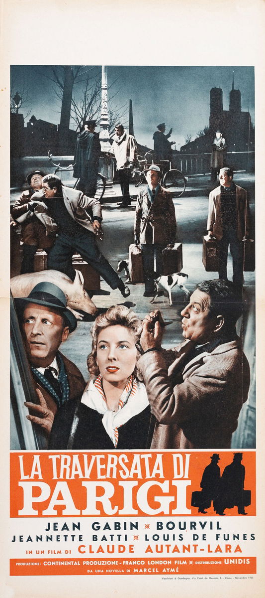 La traversata di Parigi - Locandina 1