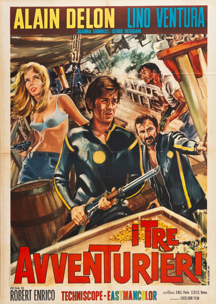 I tre avventurieri - Manifesto 1