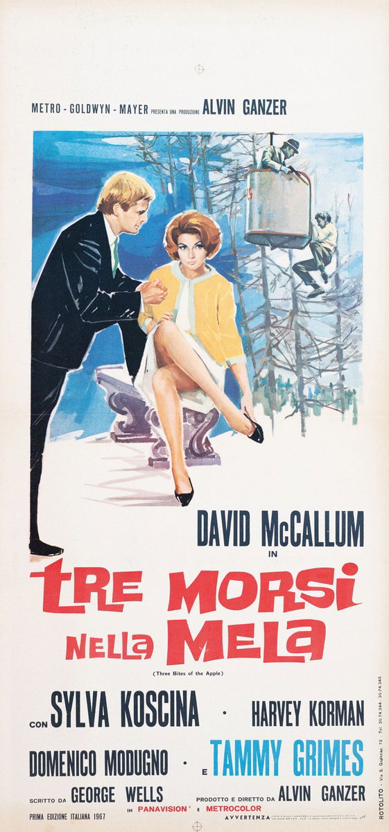 Three Bites of the Apple - Lobby Card 1