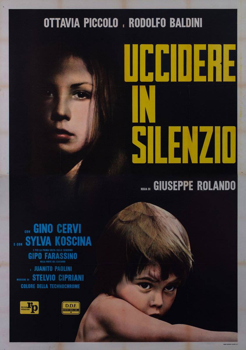 Manifesto 2 per il film Uccidere in silenzio (1972)