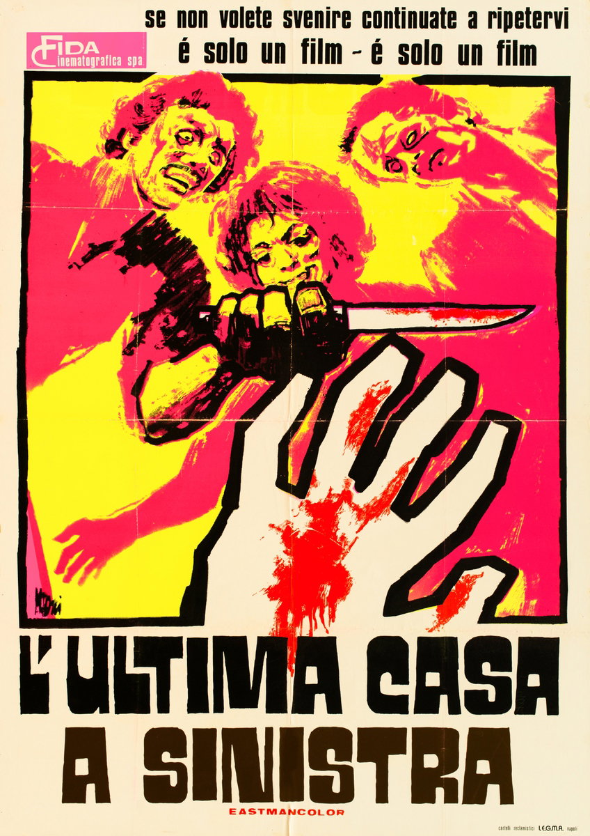 L'ultima casa a sinistra - Manifesto 2