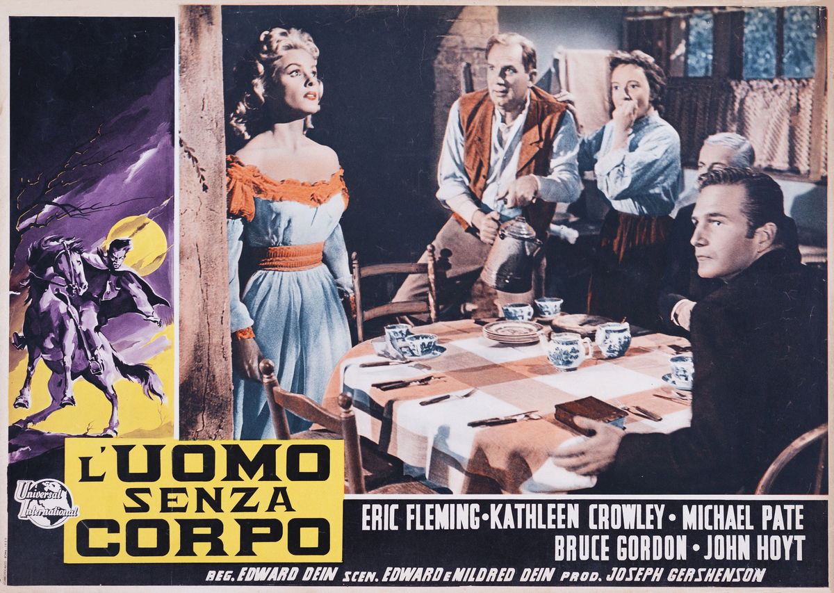 L’uomo senza corpo - Fotobusta 1