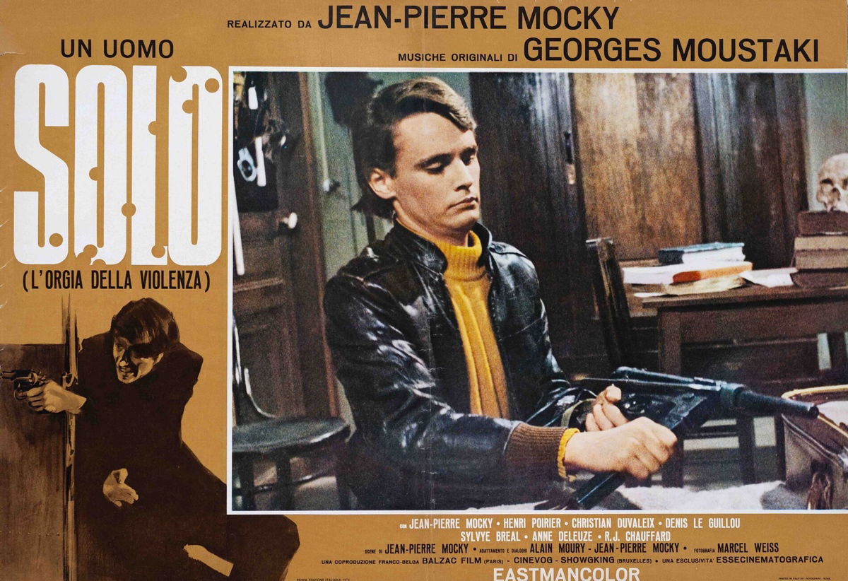 Un uomo solo - Fotobusta 1