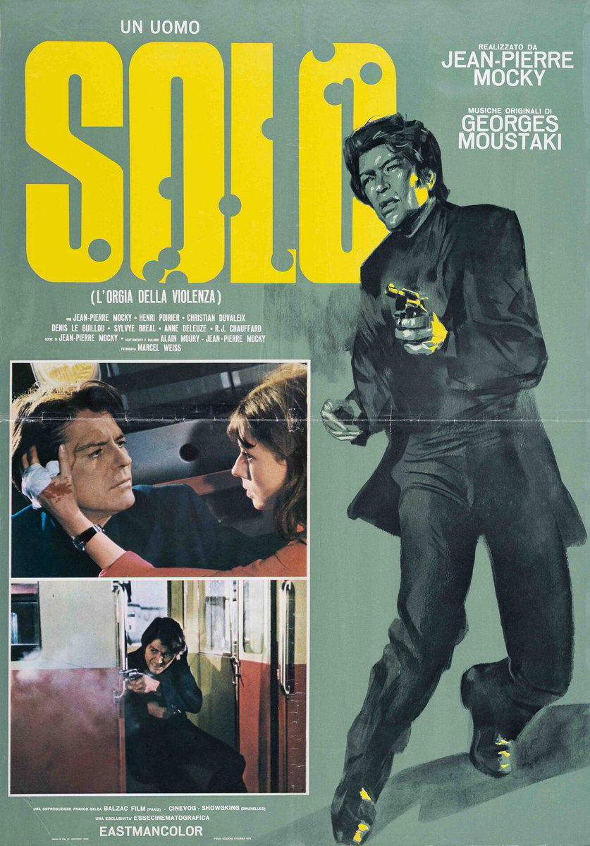 Manifesto 3 per il film Un uomo solo (1970)