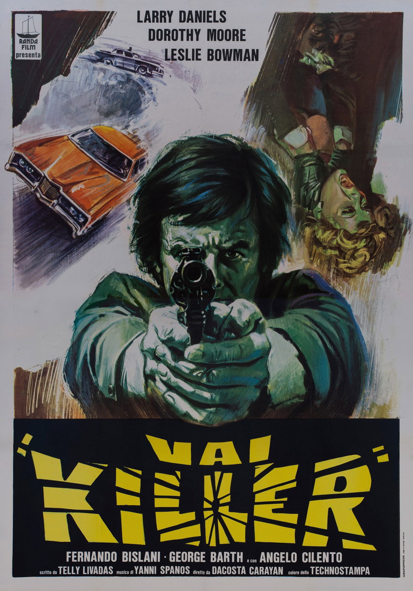 Manifesto 2 per il film Vai killer! (1974)