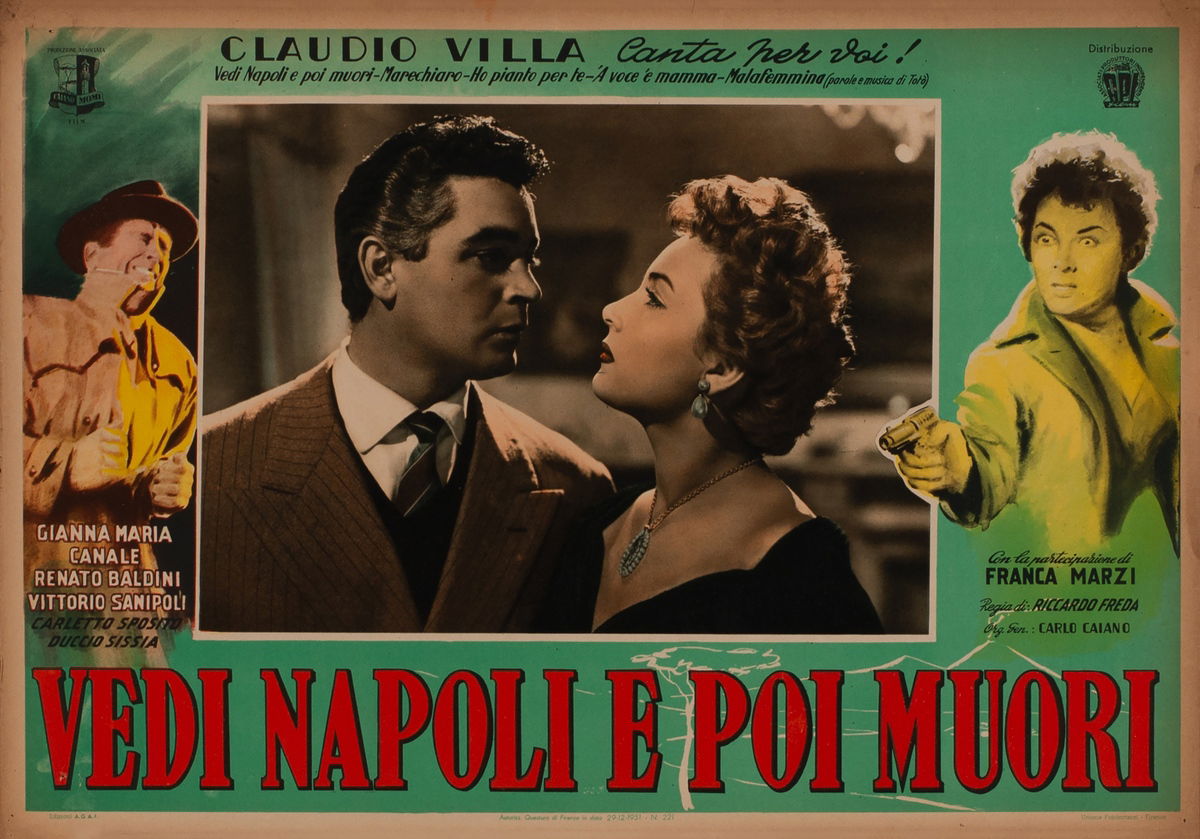 Vedi Napoli e poi muori - Fotobusta 1